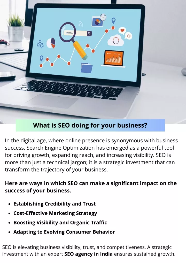 what is seo doing for your business