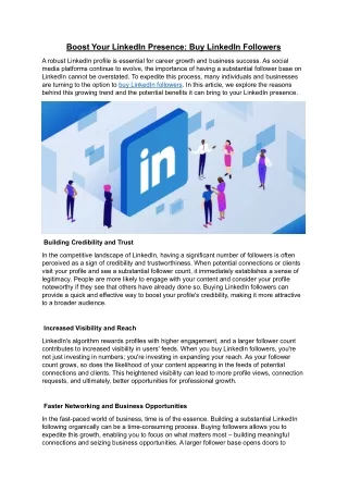 boost your linkedin presence buy linkedin