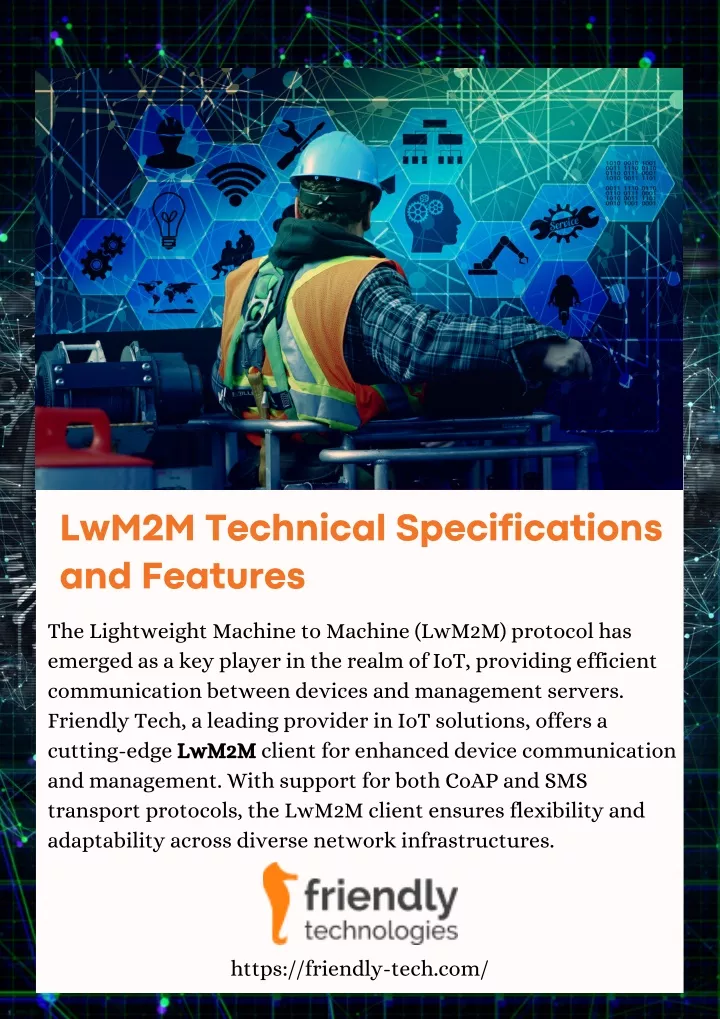 lwm2m technical specifications and features