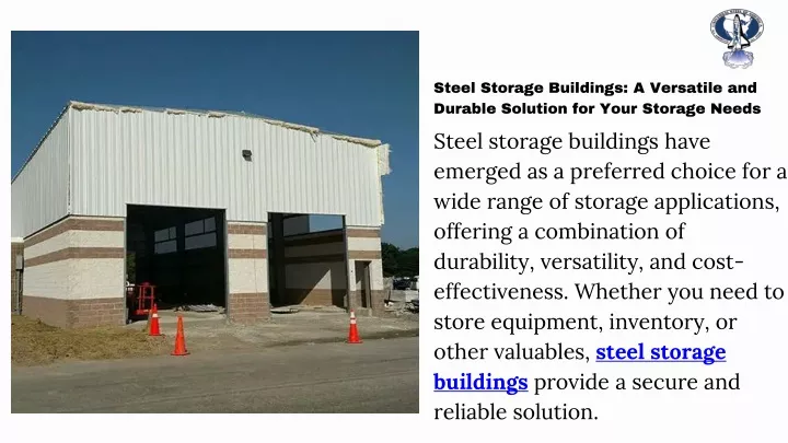 steel storage buildings a versatile and durable