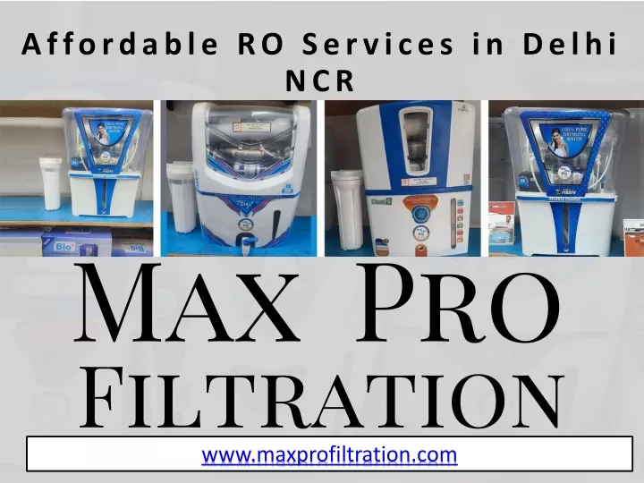 affordable ro services in delhi ncr