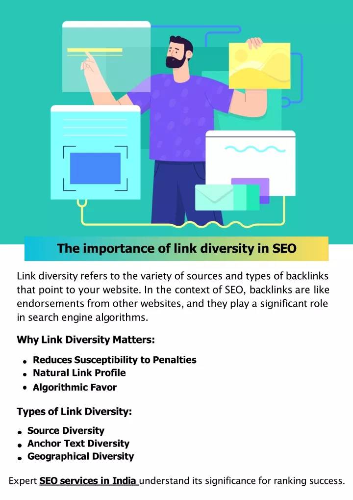 the importance of link diversity in seo link