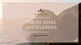 Travel Guide Bundelkhand