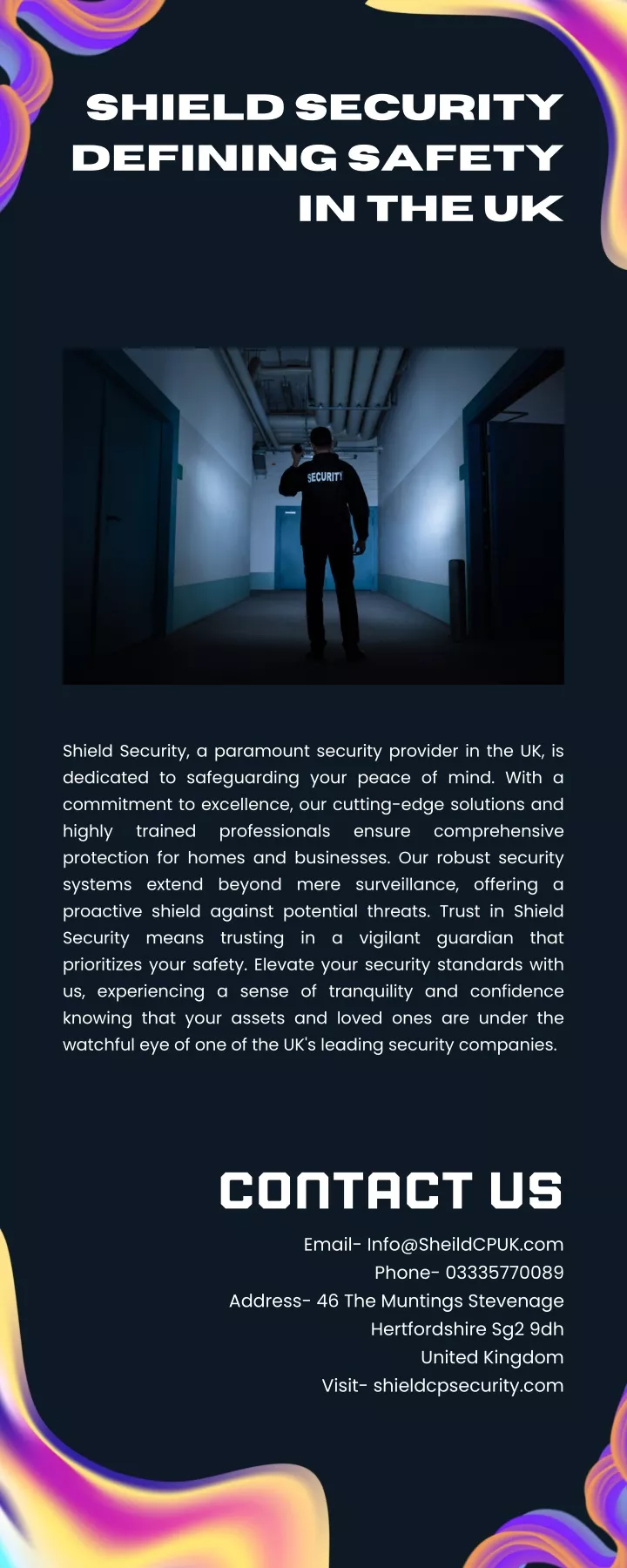 shield security defining safety in the uk