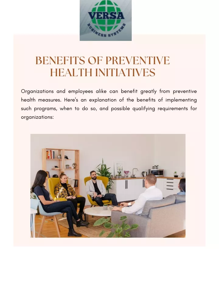 benefits of preventive health initiatives