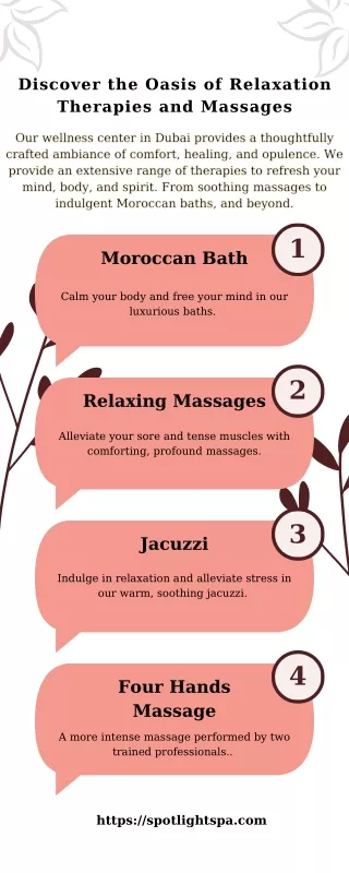 Discover the Oasis of Relaxation Therapies and Massages