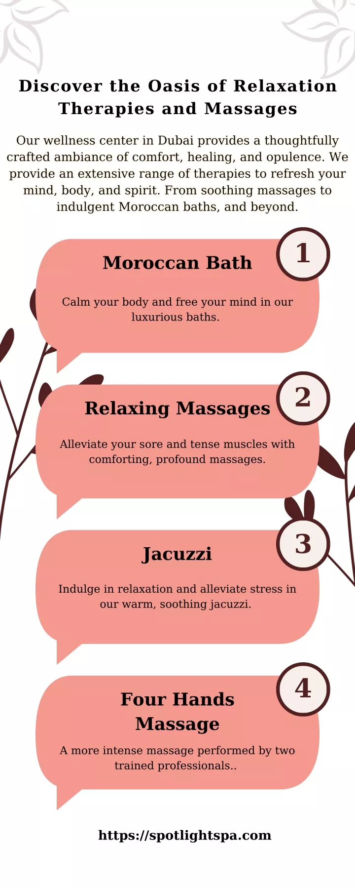 discover the oasis of relaxation therapies