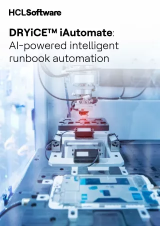 dryice iautomate ai powered intelligent runbook