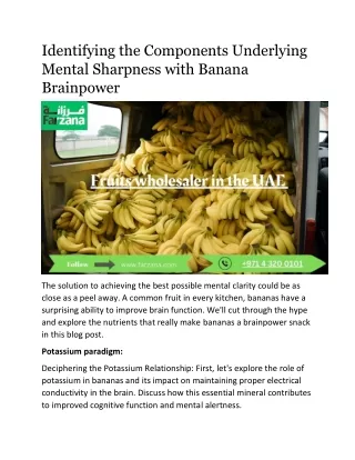 identifying the components underlying mental