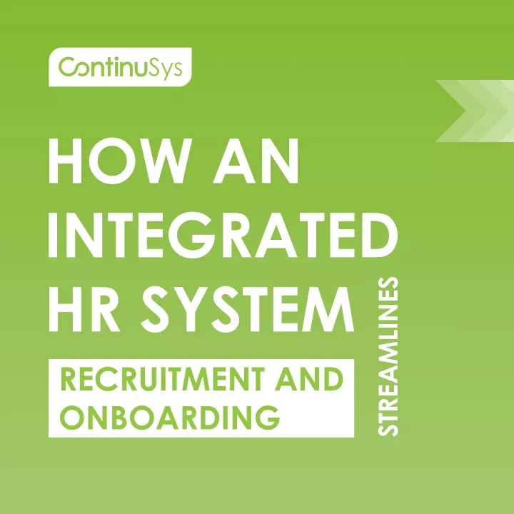 how an integrated hr system recruitment