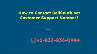 How to Contact BellSouth.net Customer Support Number?