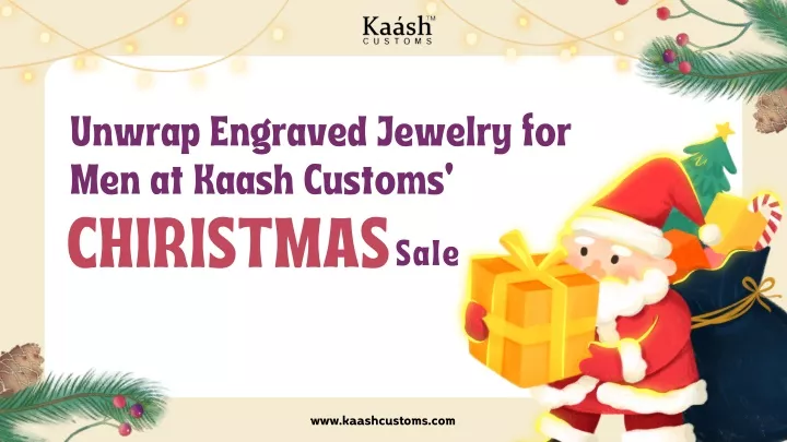 unwrap engraved jewelry for men at kaash customs