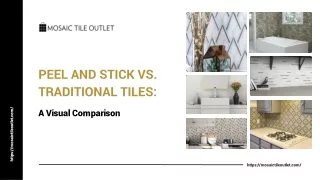Peel and Stick vs. Traditional Tiles A Visual Comparison