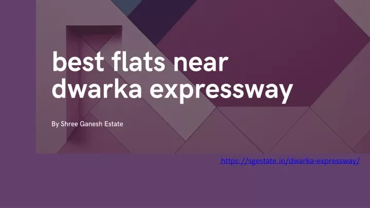 best flats near dwarka expressway