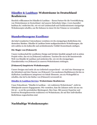 h ndler laubhan wohntr ume in deutschland