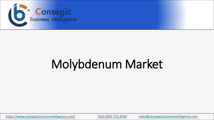 molybdenum market