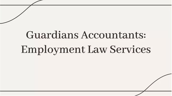 guardians accountants employment law services