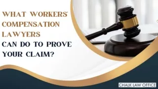 What Workers Compensation Lawyers Can Do to Prove Your Claim?