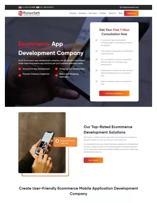 Top Ecommerce App Development company in USA