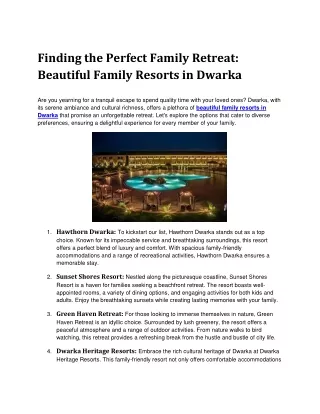 finding the perfect family retreat beautiful