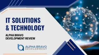 Reviews of Alpha Bravo Development: Discovering the Real Story