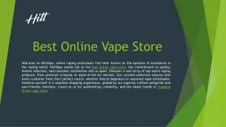 Best Online Vape Store