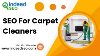 Best SEO for Carpet Cleaners