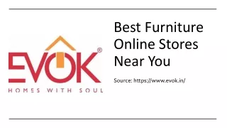 Best Furniture Online Stores Near You