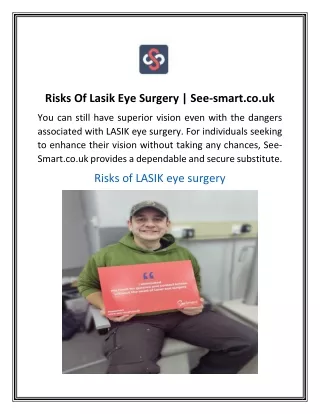 Risks Of Lasik Eye Surgery See-smart.co