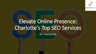 Elevate Online Presence Charlotte's Top SEO Services​