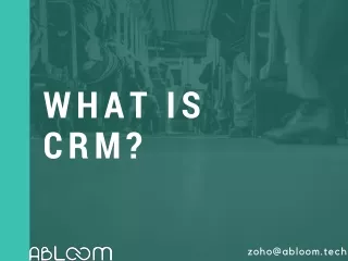 Zoho CRM Consulting Partner