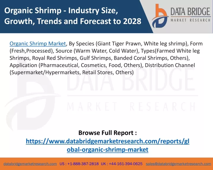 organic shrimp industry size growth trends