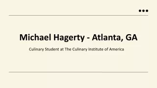 Michael Hagerty - A Results-Oriented Professional - Atlanta, GA