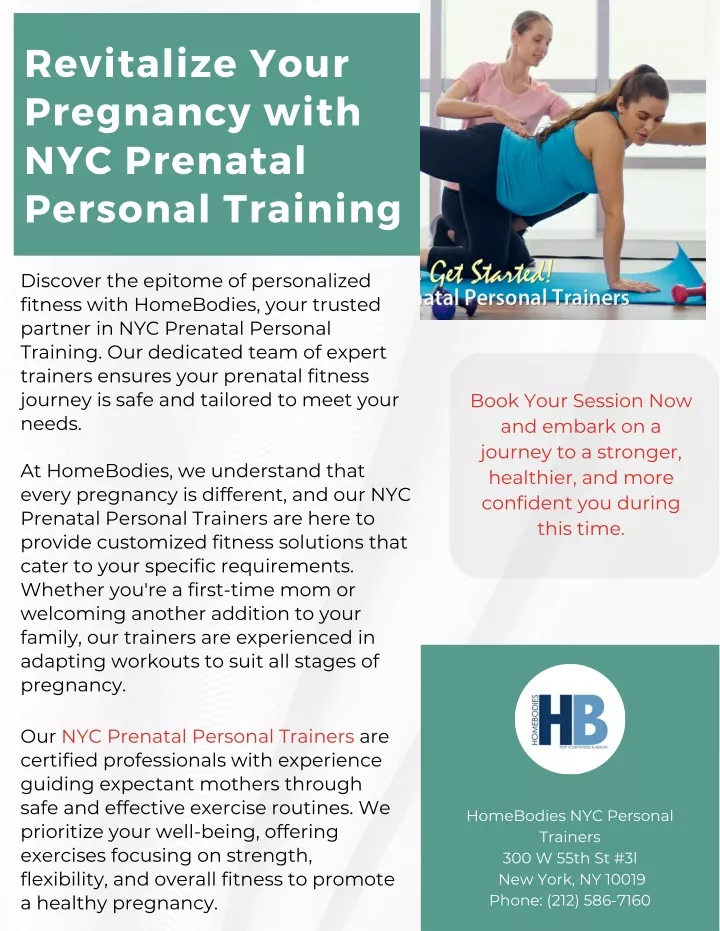 revitalize your pregnancy with nyc prenatal