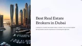 Building Dreams : The Insider's Guide to Real Estate Agencies in Dubai