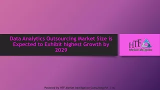 Data Analytics Outsourcing Market Size is Expected to Exhibit highest Growth
