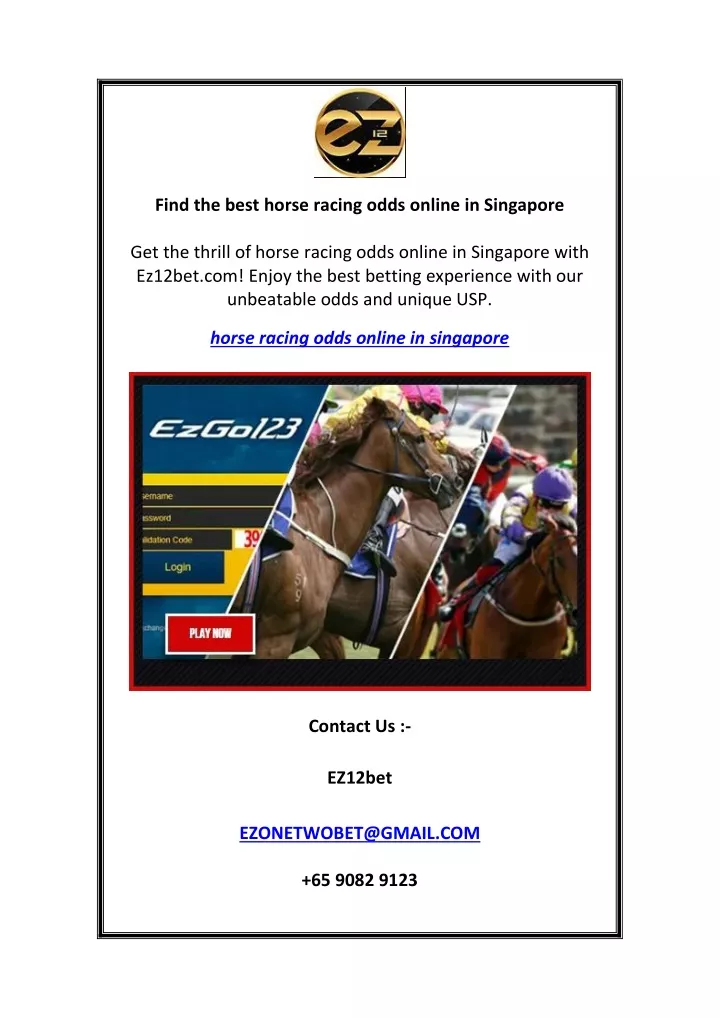 find the best horse racing odds online