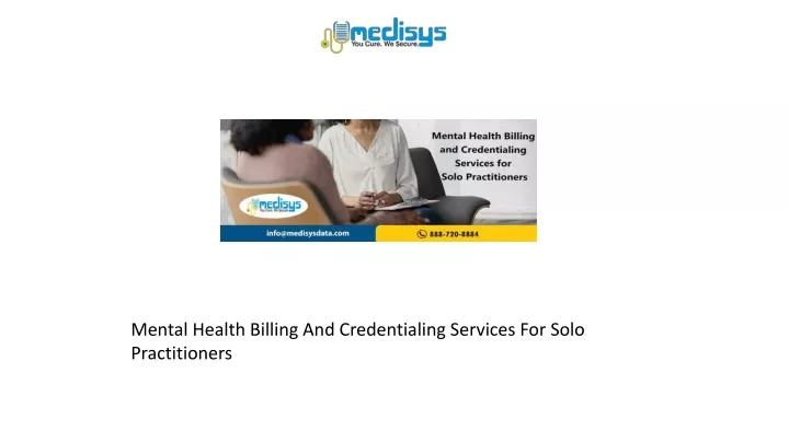 mental health billing and credentialing services