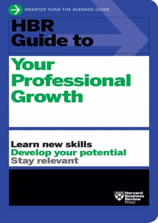 [DOWNLOAD]⚡️PDF✔️ HBR Guide to Your Professional Growth