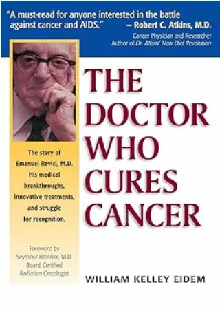 Pdf⚡️(read✔️online) The Doctor Who Cures Cancer