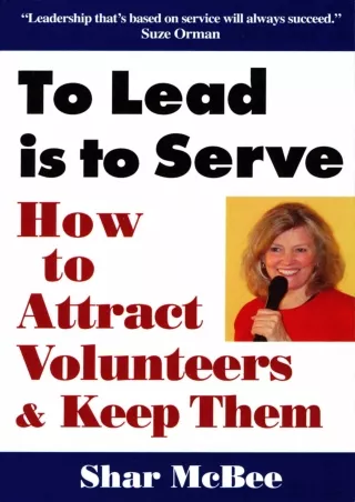 [PDF]❤️DOWNLOAD⚡️ To Lead is to Serve