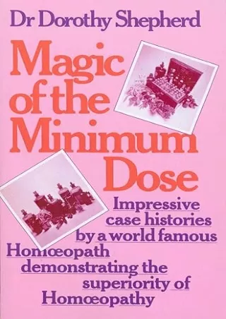 [DOWNLOAD]⚡️PDF✔️ Magic Of The Minimum Dose