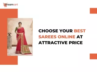 Choose Your Best Sarees Online At Attractive Price