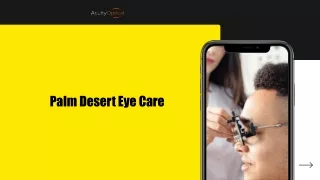 Uveitis Treatment & Management - Palm Desert Eye Care Guide