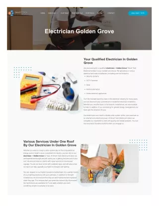 Electrician Golden Grove