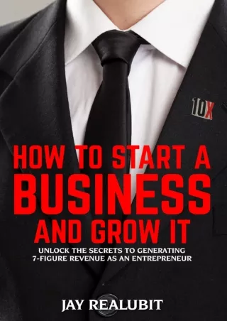 Download ⚡️ How to Start a Business and Grow It