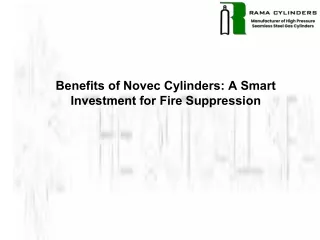 Benefits of Novec Cylinders A Smart Investment for Fire Suppression