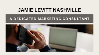 Jamie Levitt Nashville - A Dedicated Marketing Consultant
