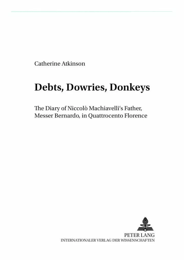 pdf read debts dowries donkeys the diary