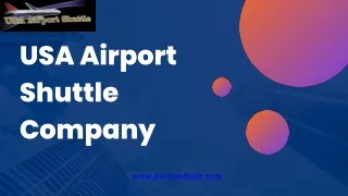 Get Affordable USA's Premier Airport Shuttle Service